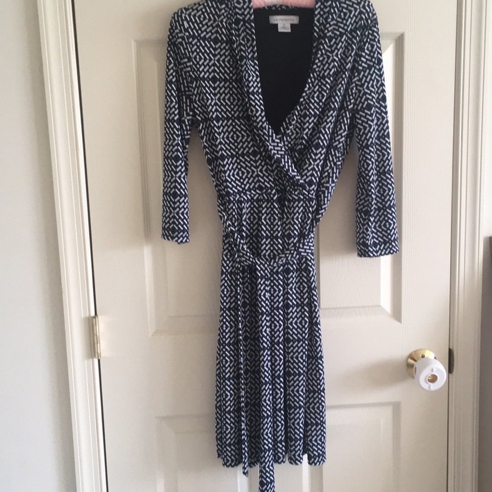Liz Claiborne wrap dress